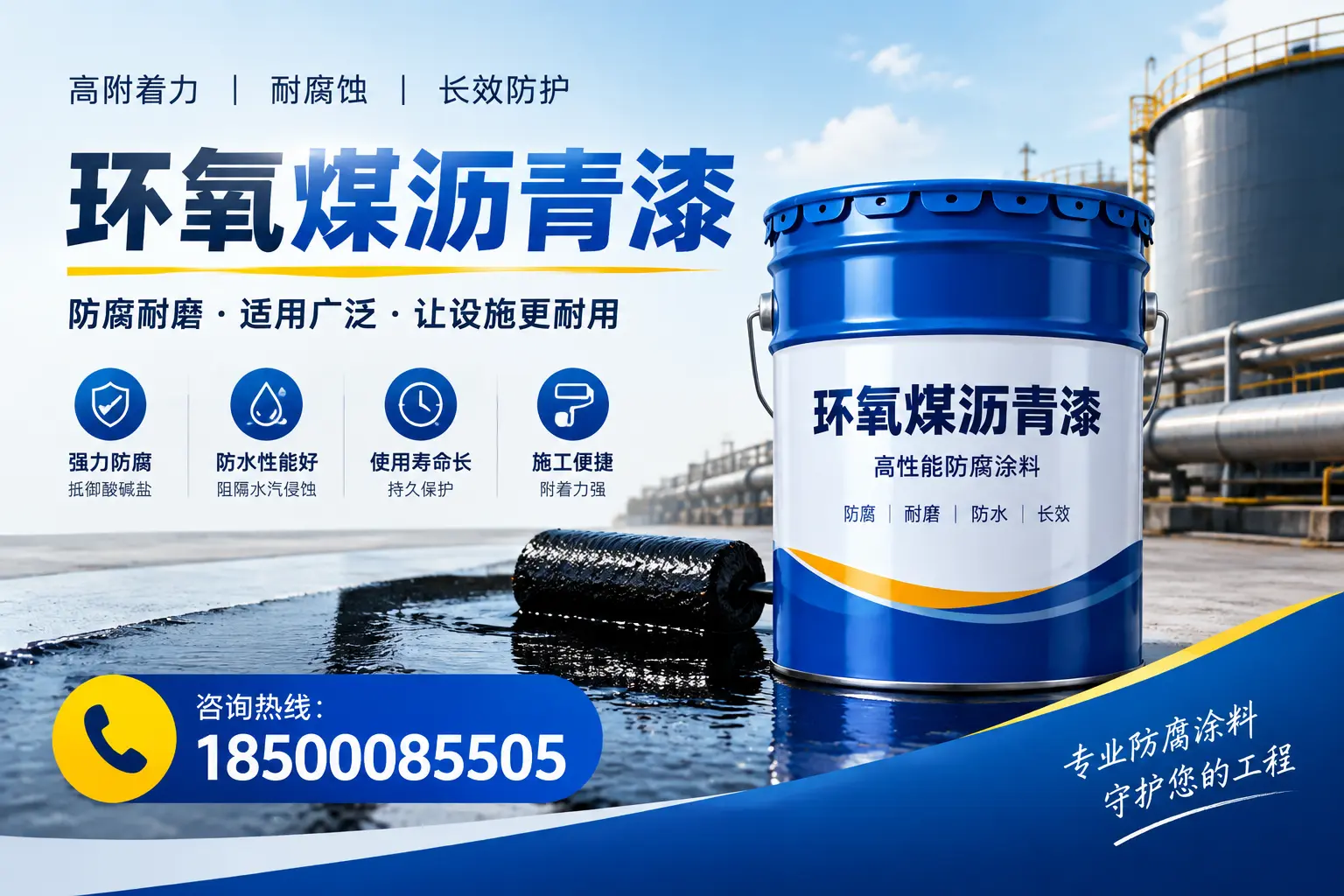 环氧煤沥青漆与其他涂料的对比分析,助力乌鲁木齐企业决策